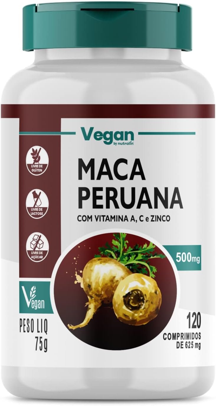 Desperte Seu Potencial com Nutralin Maca Peruana Pura: O Segredo Vegano para Mais Energia!