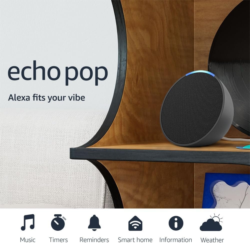 Discover the Amazon Echo Pop: The Perfect Mini Alexa for Any Space!