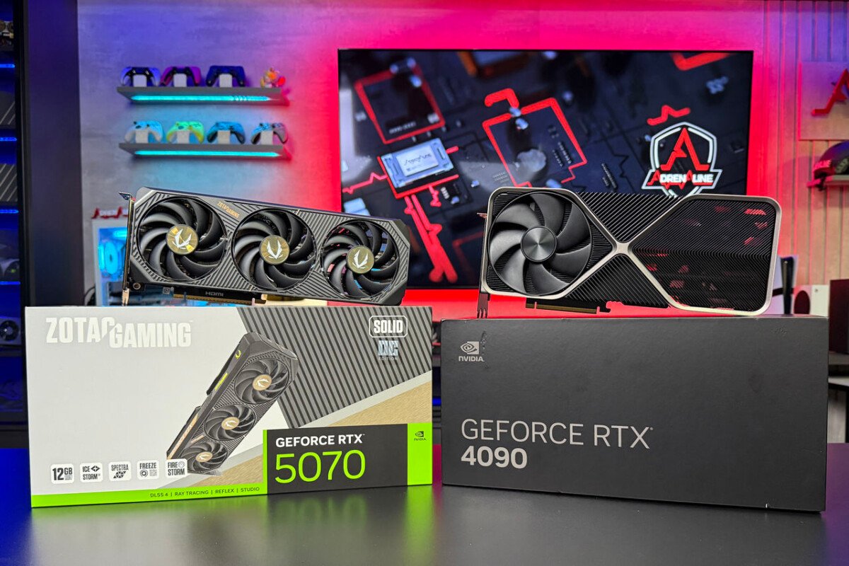 GeForce RTX 5070 vs GeForce RTX 4090 – Veja as diferenças