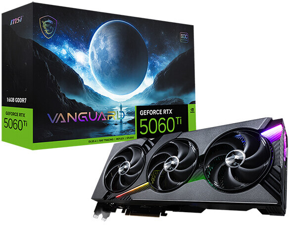 MSI anuncia placas personalizadas da série GeForce RTX 5060 com foco em desempenho e eficiência térmica