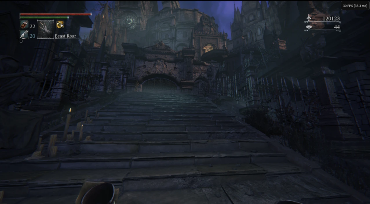 Mod permite jogar Bloodborne em primeira pessoa no PC usando o emulador shadPS4
