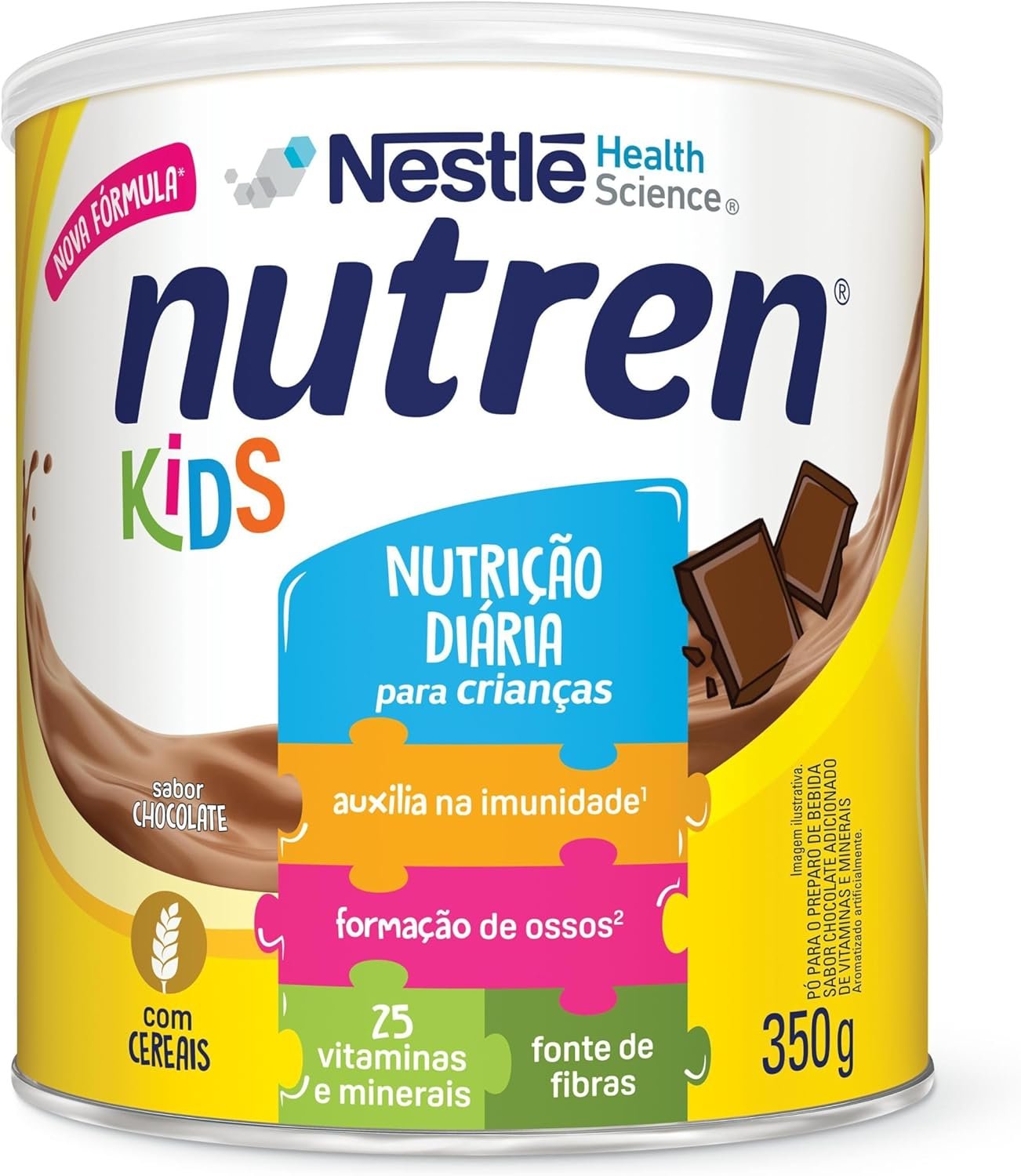 Nutren Kids: O Delicioso Suplemento Alimentar de Chocolate!