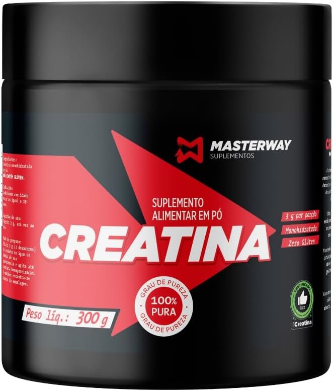 Potencialize Seus Treinos com a Creatina 100% Pura da Masterway!