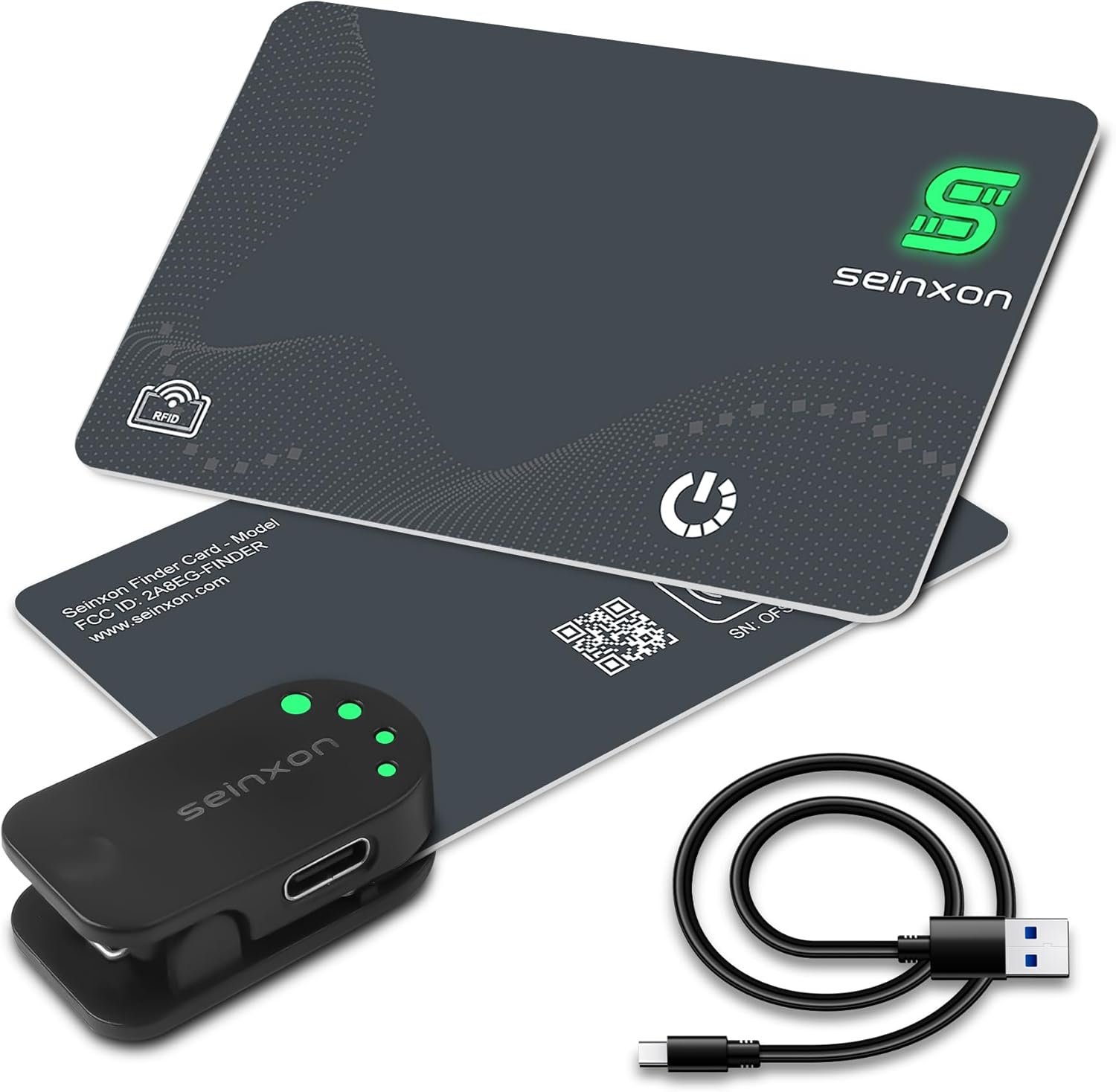 Sichern Sie Ihr Portemonnaie: Wallet Finder RFID-Blockierkarte für iOS – Tracersystem mit Stil!