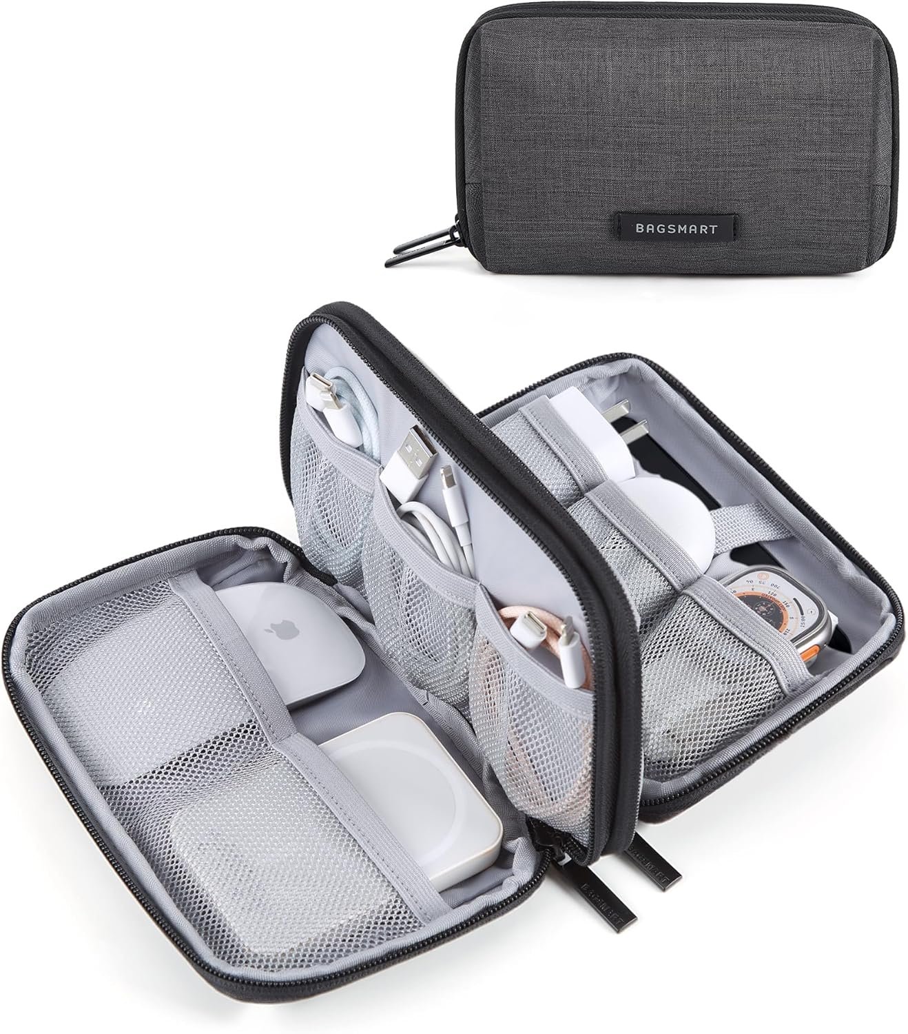 Stay Organized on the Go: Bagsmart Electronics Organizer Travel Case Review