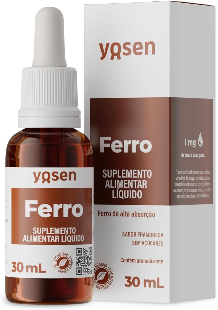 Transforme Seu Cuidado com o Ferro Ydrosolv Yosen 30 mL!