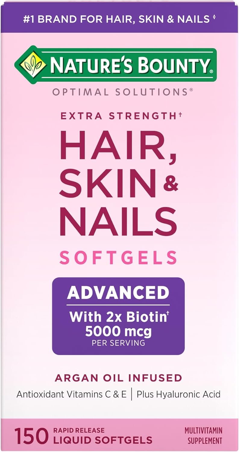 Unlock Radiant Beauty: Nature's Bounty Hair, Skin & Nails Supplement Reviewed!